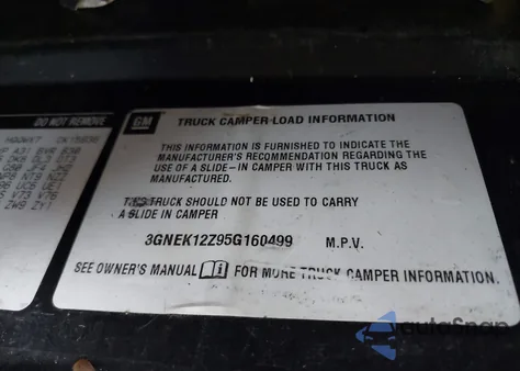 2005 Chevrolet Avalanche 1500 Z71 from USA, damaged, VIN 3GNEK12Z95G160499